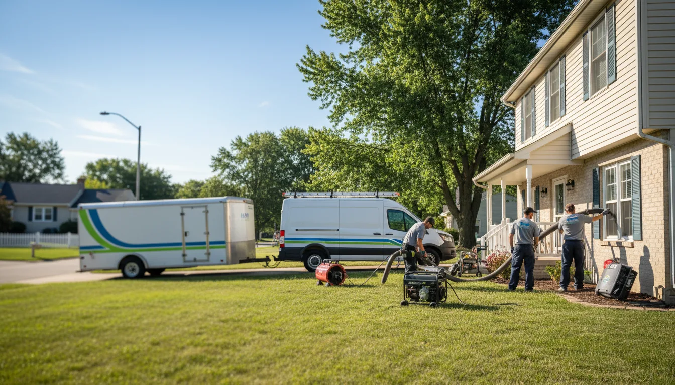 Flooded Basement Restoration And Cleanup With Repair in Islandia, NY near me